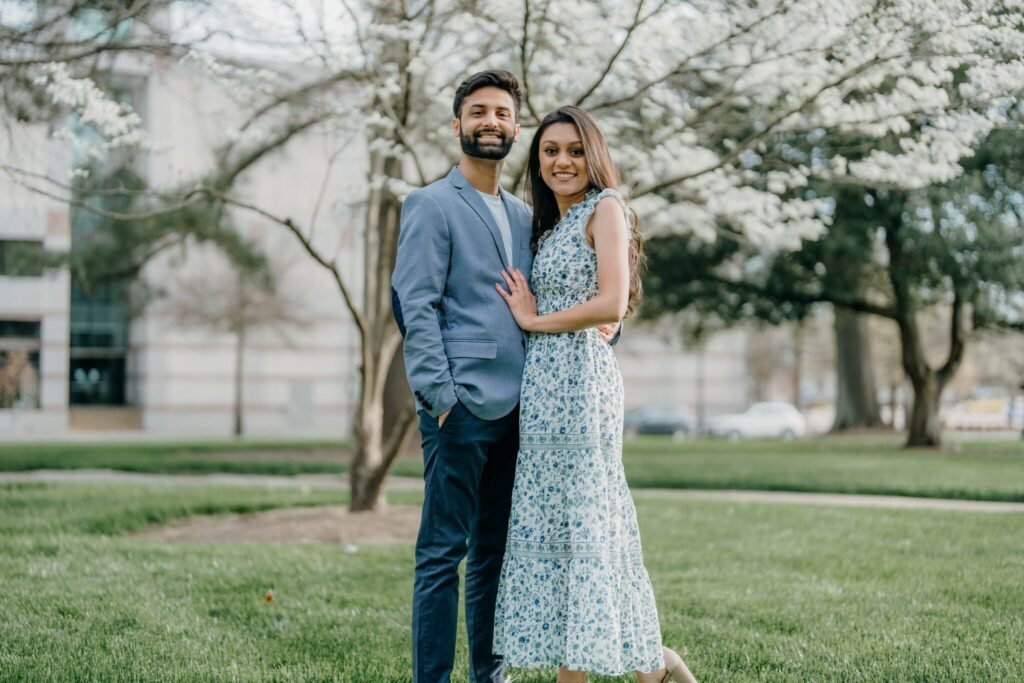 Engagement photography, durham indian wedding