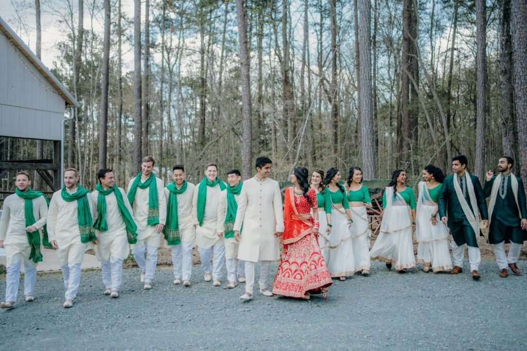 indian wedding, reception