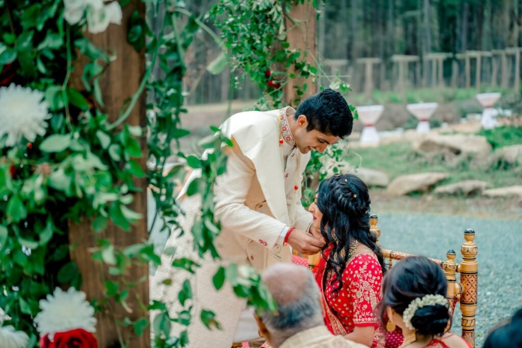indian wedding, reception