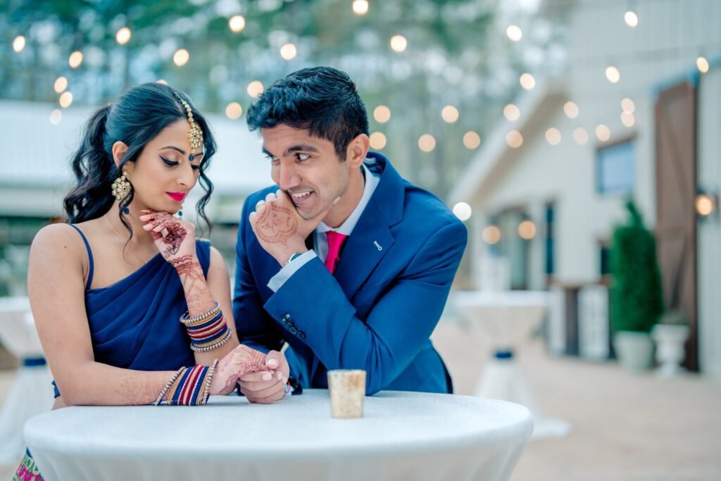 north carolina, indian wedding