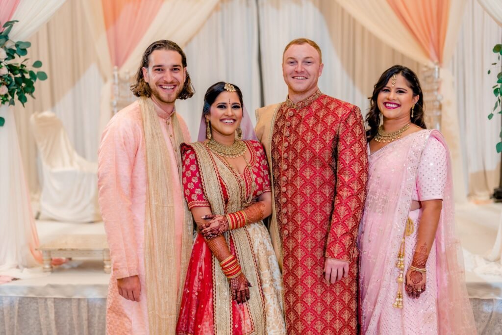 Indian wedding, fusion wedding
