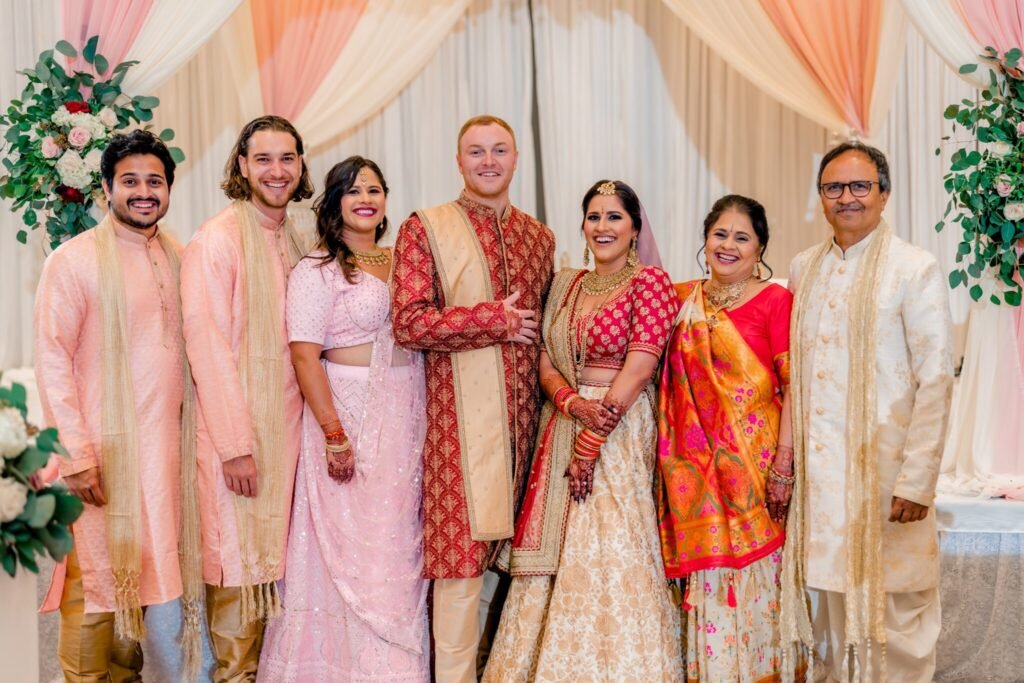fusion wedding, raleigh wedding