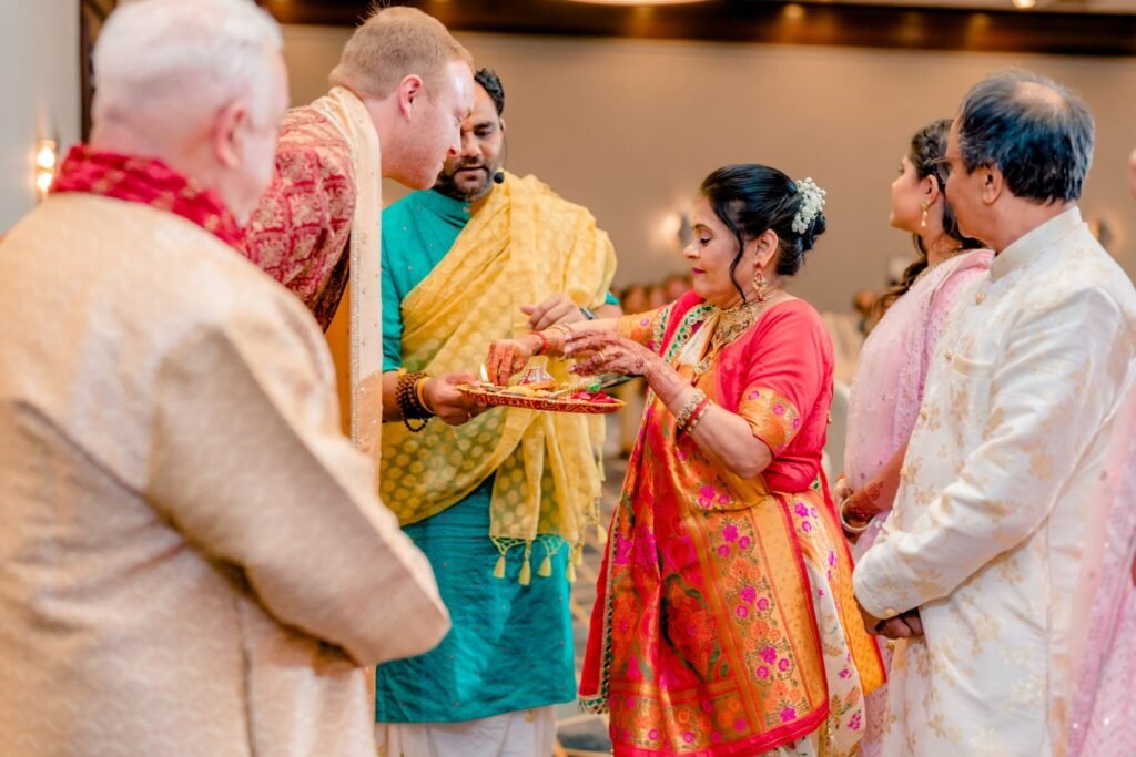 Indian wedding, fusion wedding