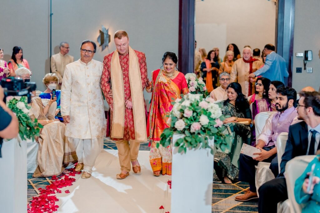 fusion wedding, raleigh wedding
