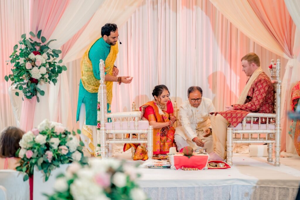 north carolina, fusion wedding