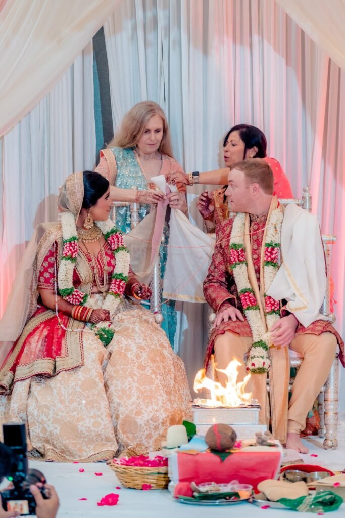 fusion wedding, north carolina