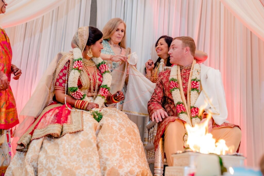 north carolina, fusion wedding