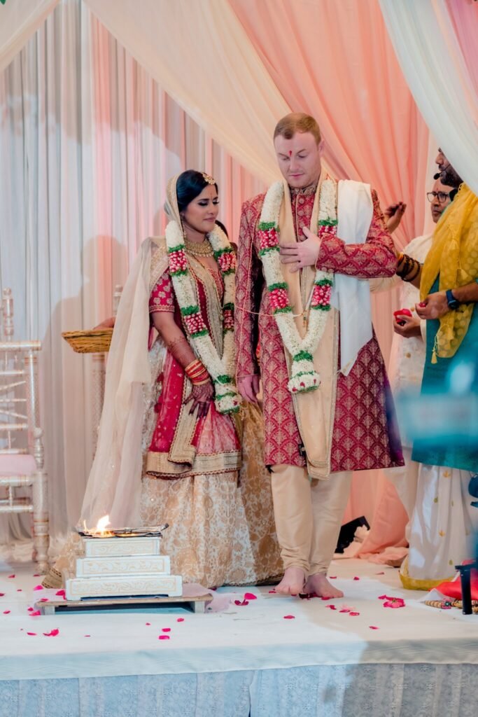 north carolina, fusion wedding