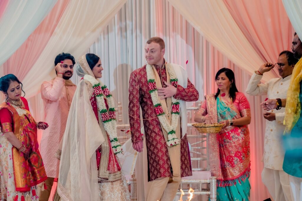 fusion wedding, north carolina