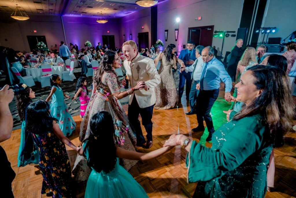 fusion wedding, Indian wedding
