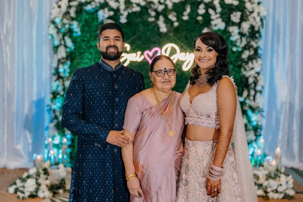 fusion wedding, north carolina wedding