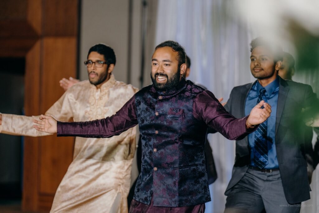 indian wedding, fusion wedding