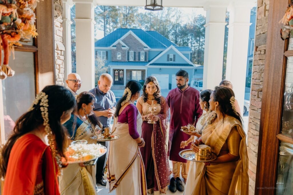 indian wedding, north carolina wedding