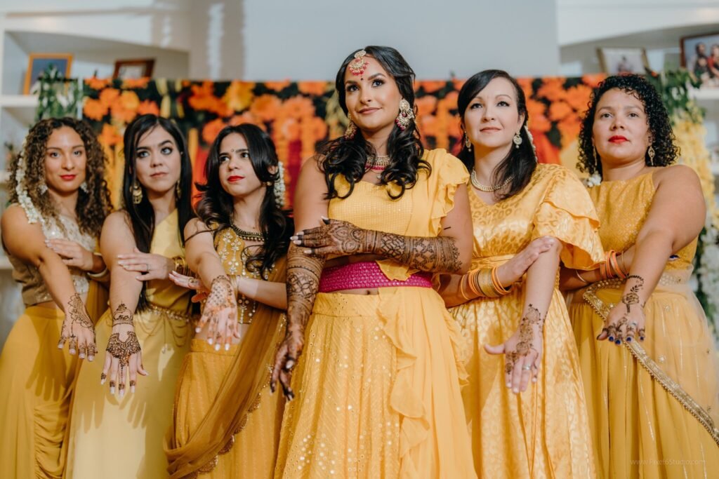 fusion wedding, indian wedding