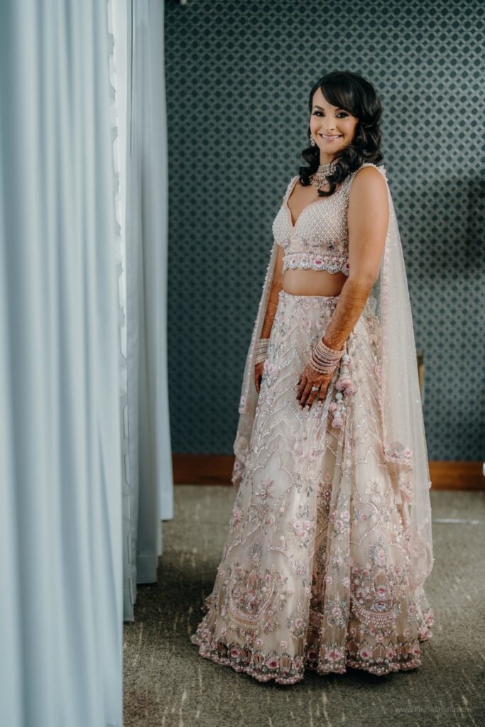 fusion wedding, indian wedding