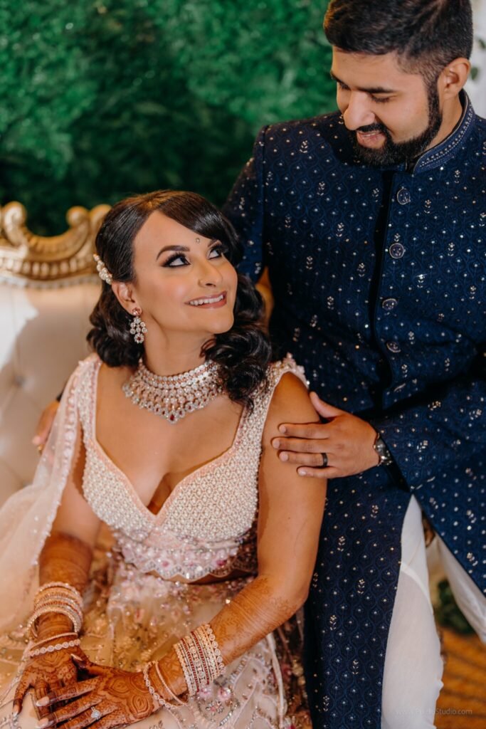 indian wedding, fusion wedding