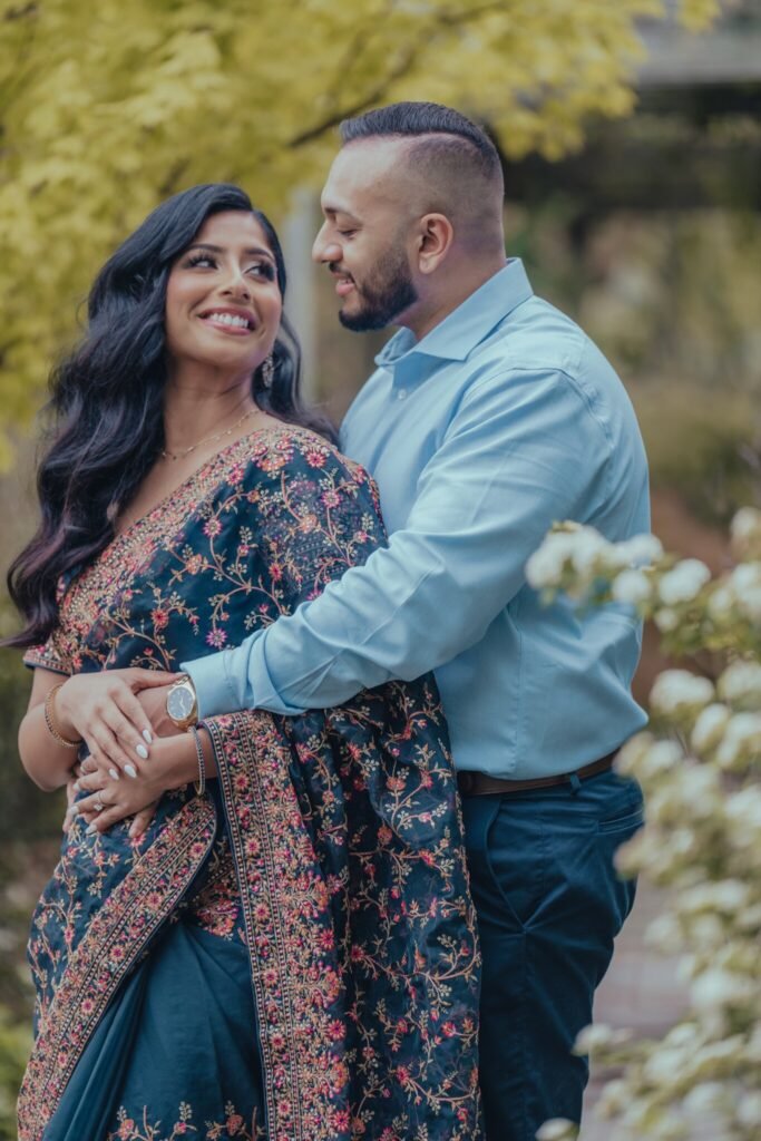 south asian wedding, engagament session