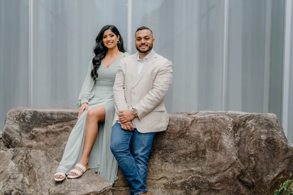 south asian wedding, engagament session