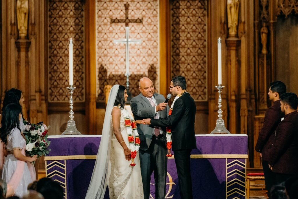 north carolina, south indian wedding