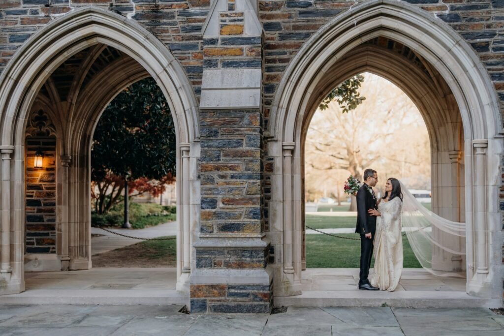 north carolina, south indian wedding