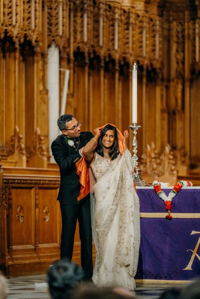 north carolina, south indian wedding
