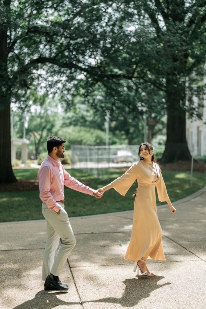 downtown, wedding