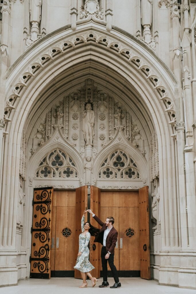 Engagement session, couple