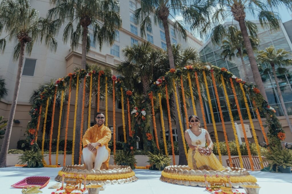 indian wedding, haldi