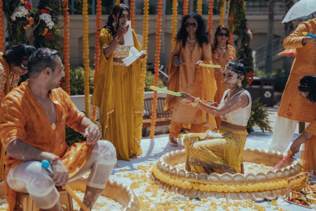 indian wedding, reception