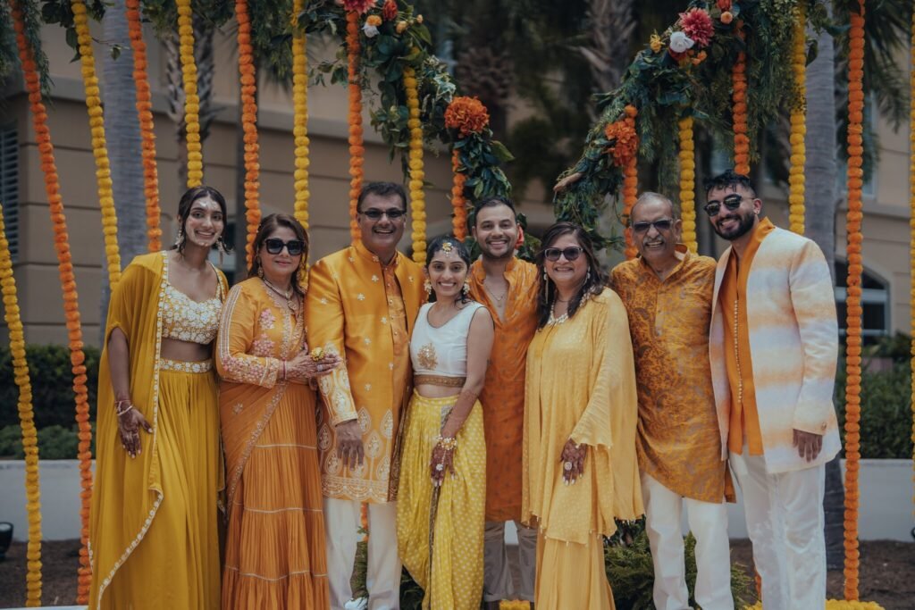 indian wedding, palms