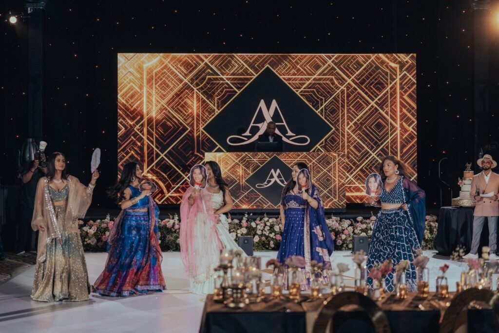 desi wedding, sangeet