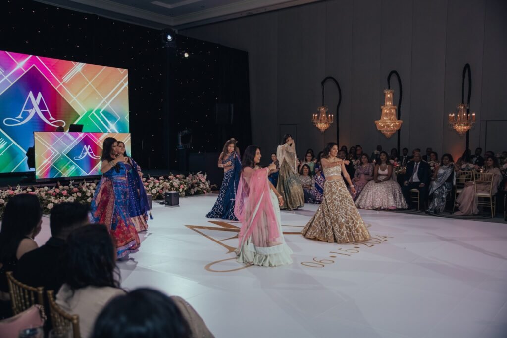 desi wedding, palms