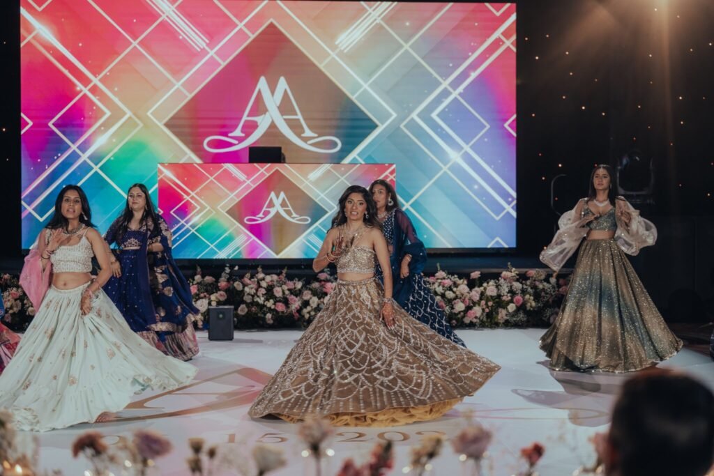 desi wedding, palms