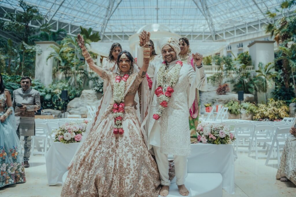 palms, desi wedding