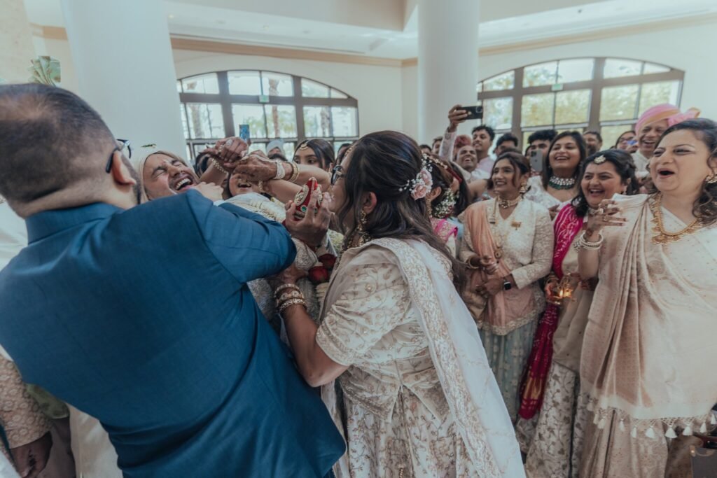 indian wedding, palms