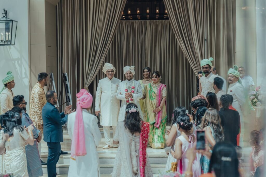palms, indian wedding